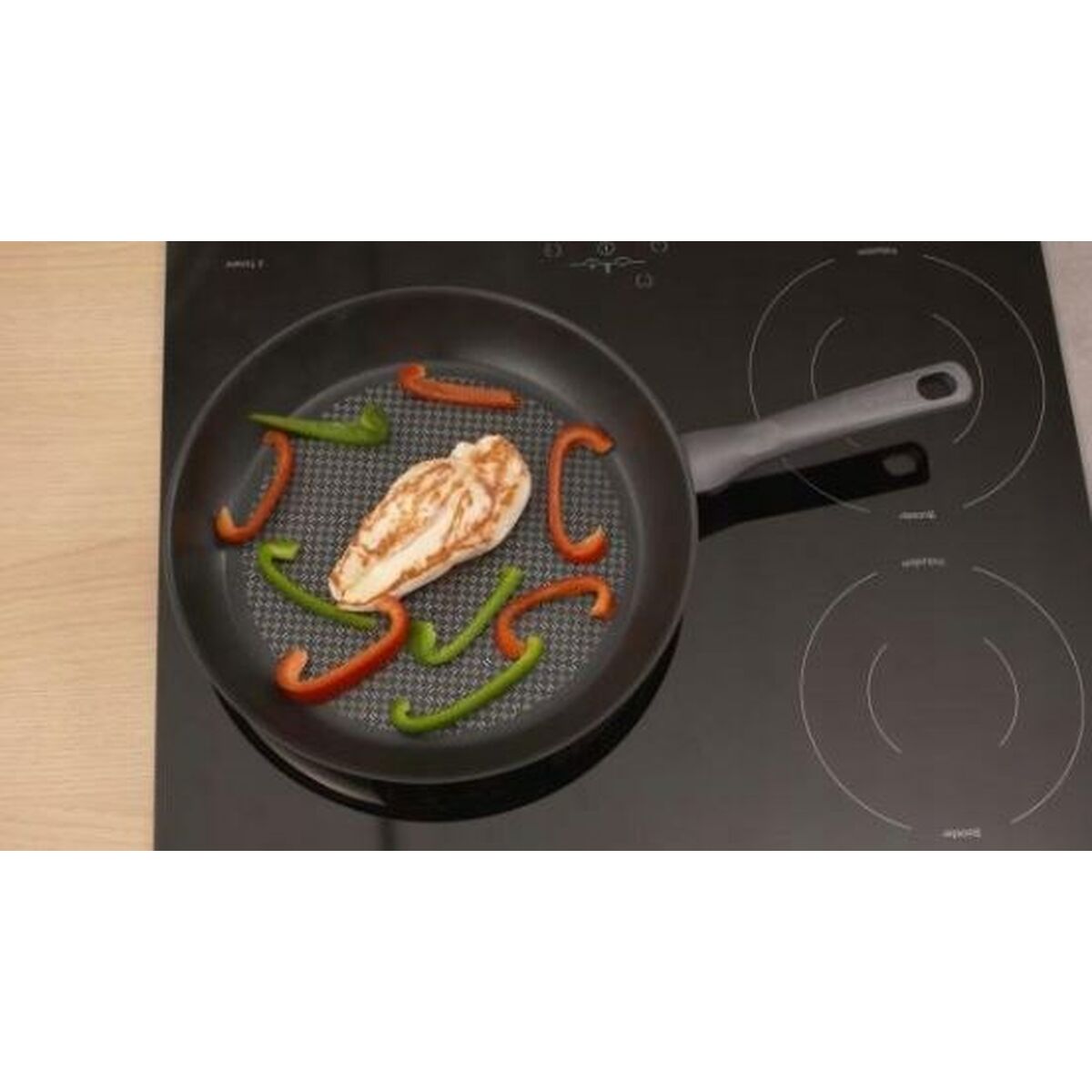 Stekpanna Tefal G7132S55 Svart Stål Rostfritt stål Ø 24 cm Ø 28 cm - 4