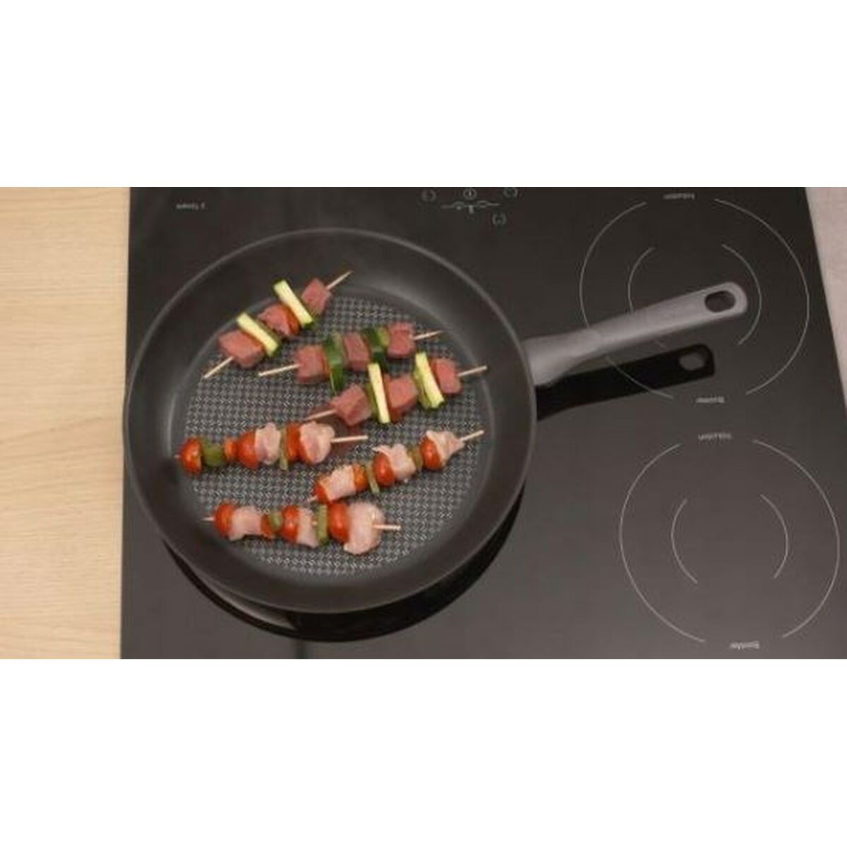 Stekpanna Tefal G7132S55 Svart Stål Rostfritt stål Ø 24 cm Ø 28 cm - 5