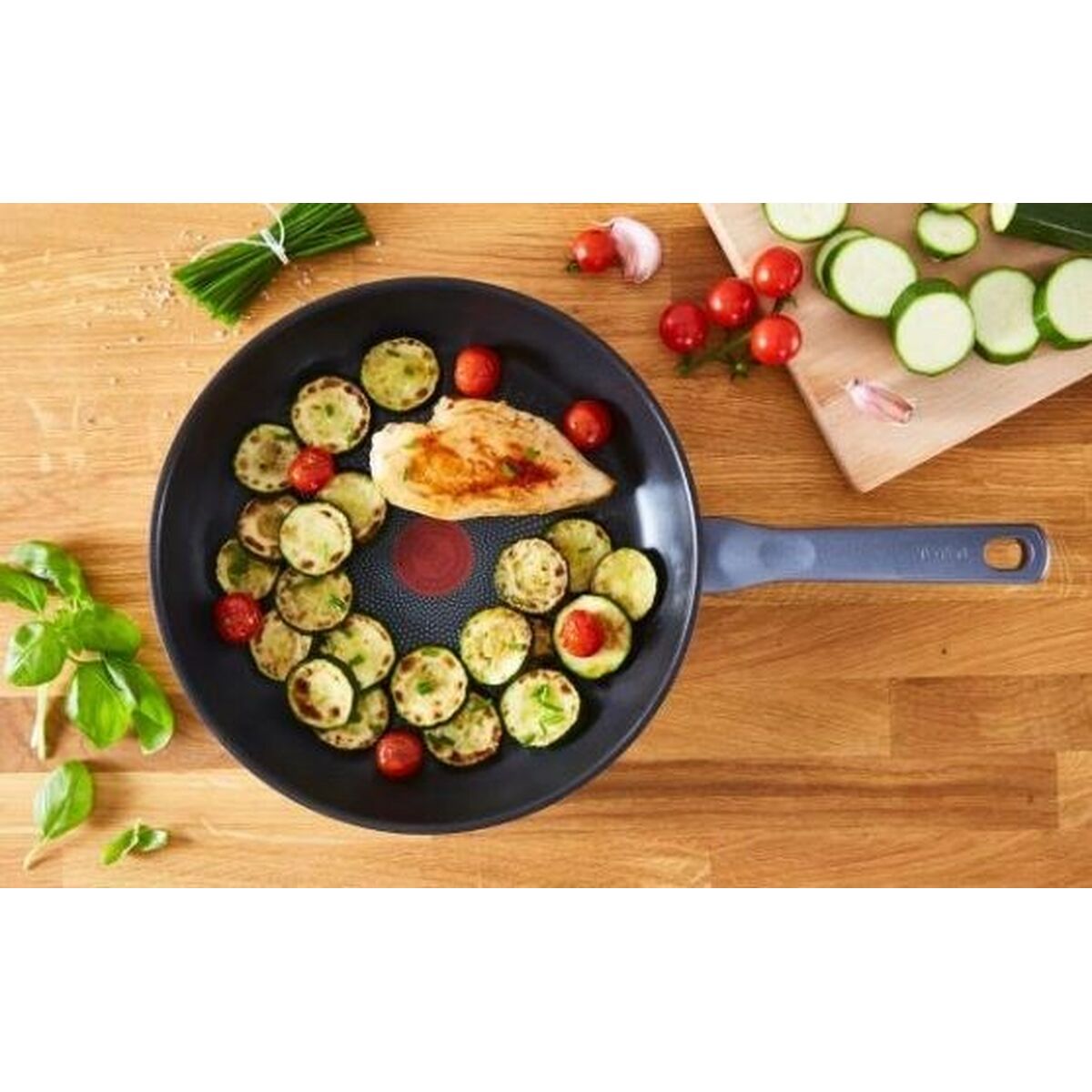 Stekpanna Tefal G7132S55 Svart Stål Rostfritt stål Ø 24 cm Ø 28 cm - 6