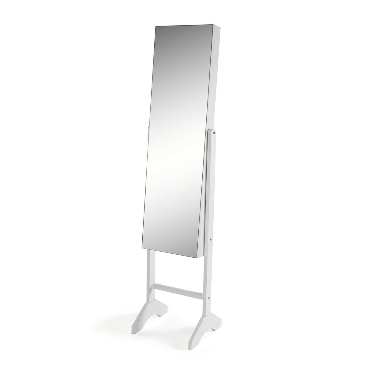 Väggspegel Versa Vit Speglar Trä MDF Minimalistisk 33,5 x 153 x 35,2 cm - 2