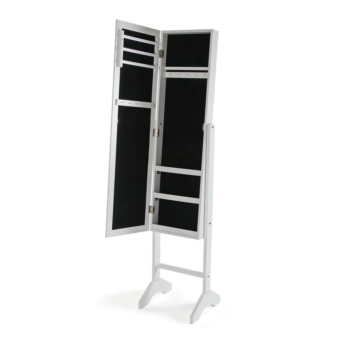 Väggspegel Versa Vit Speglar Trä MDF Minimalistisk 33,5 x 153 x 35,2 cm - 3