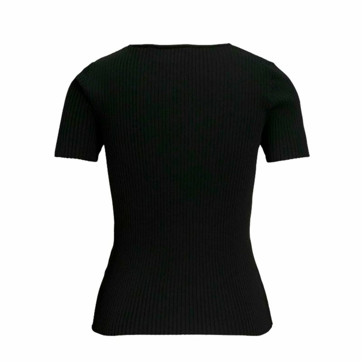 T-shirt med kortärm Dam Jack & Jones Jxsky Ss Knit Svart - 2