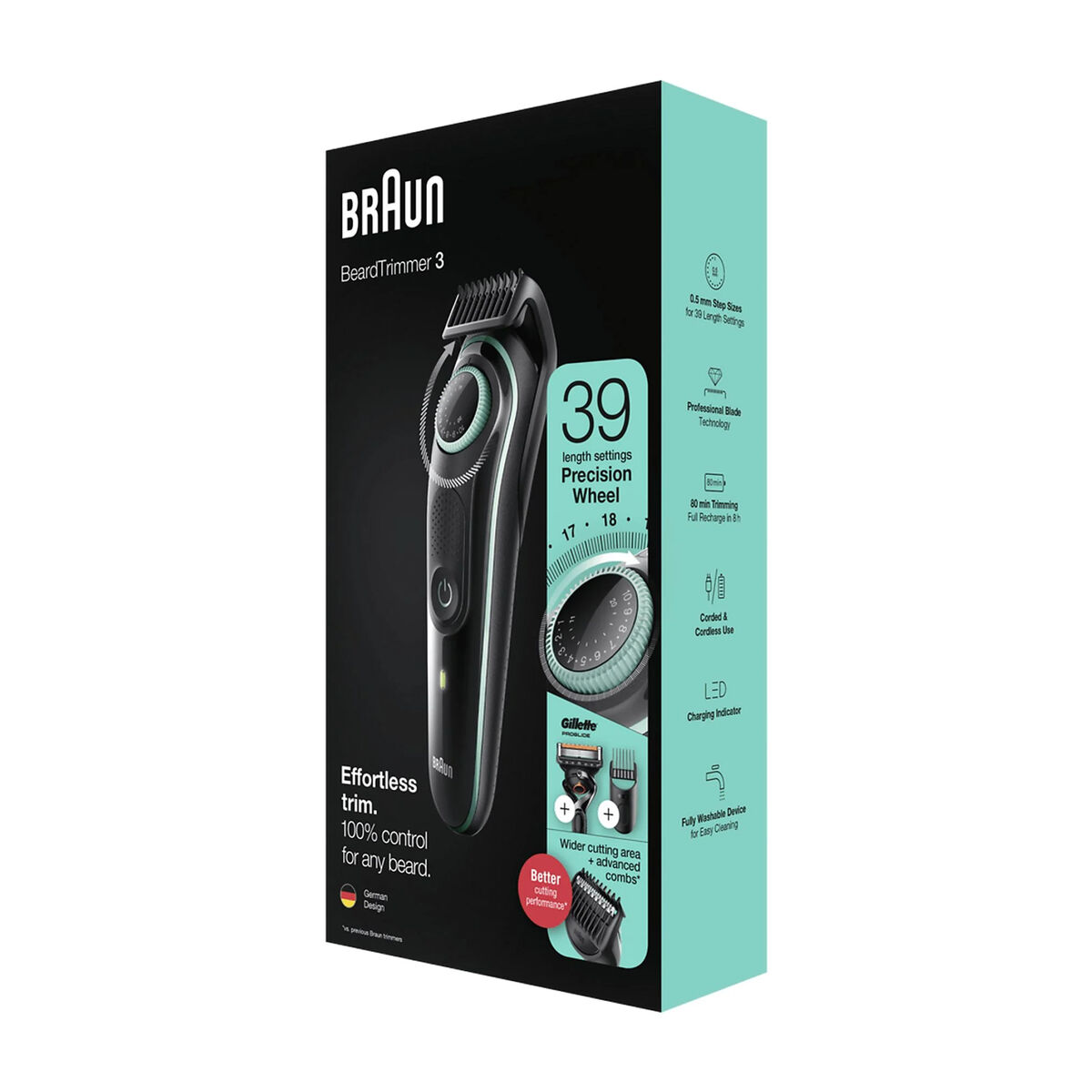 Hårtrimmer Braun 4210201418139 - 6
