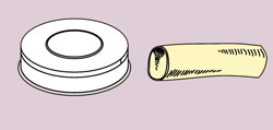 Form "cannellone" ø 25 mm för CBF0001