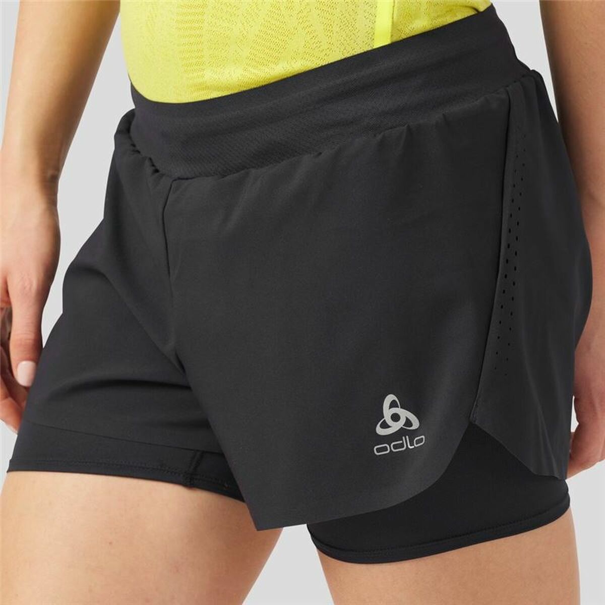 Byxor för vuxna Odlo Zeroweight 3" Kvinna - 6