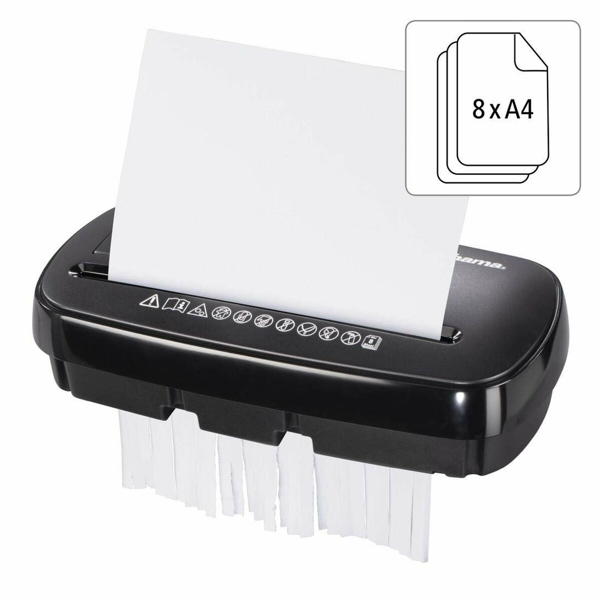 Dokumentförstörare Hama Basic S8CD 11 L - 2