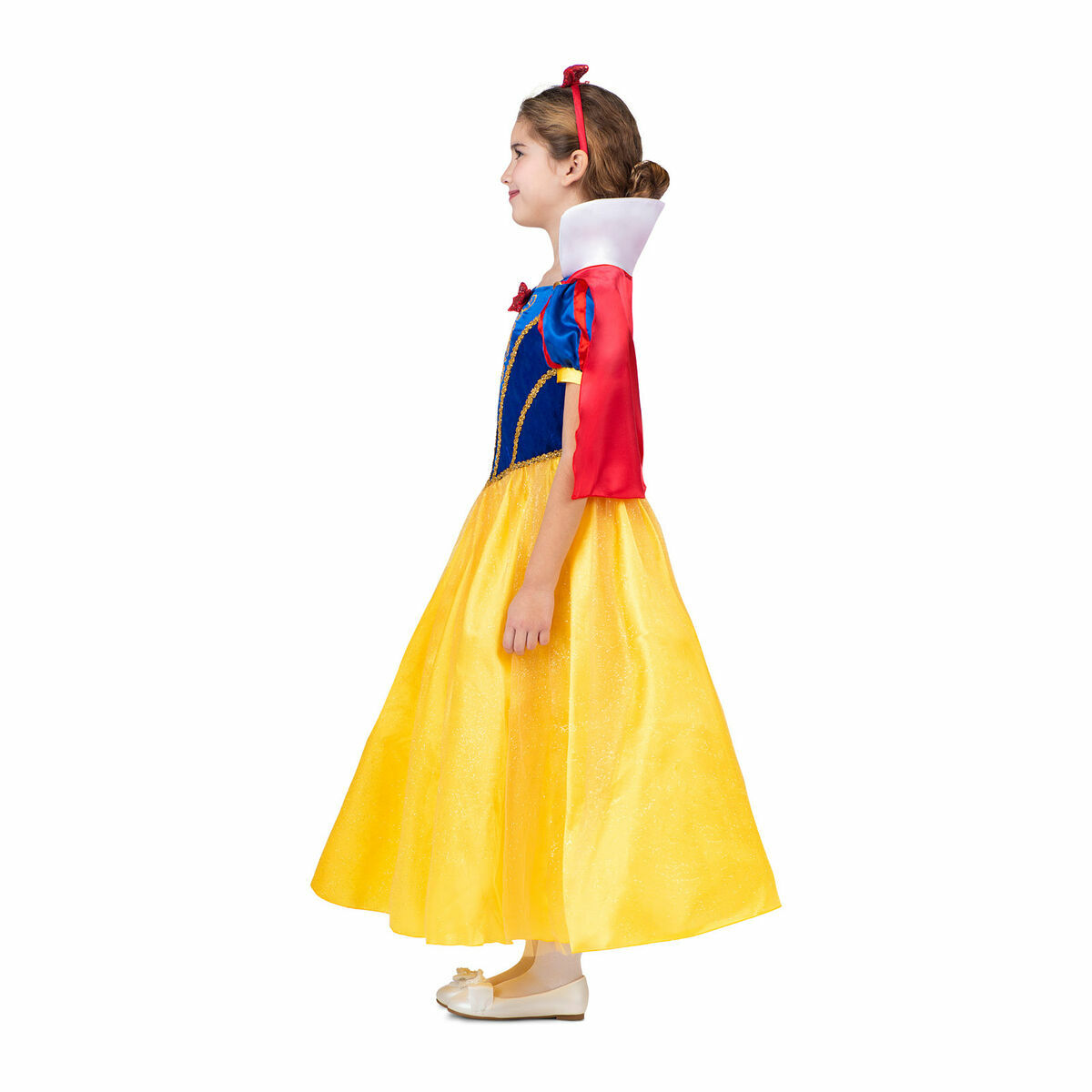 Maskeraddräkt vuxna My Other Me Kvinna från skogen Prinsessa Gul Blå - 4