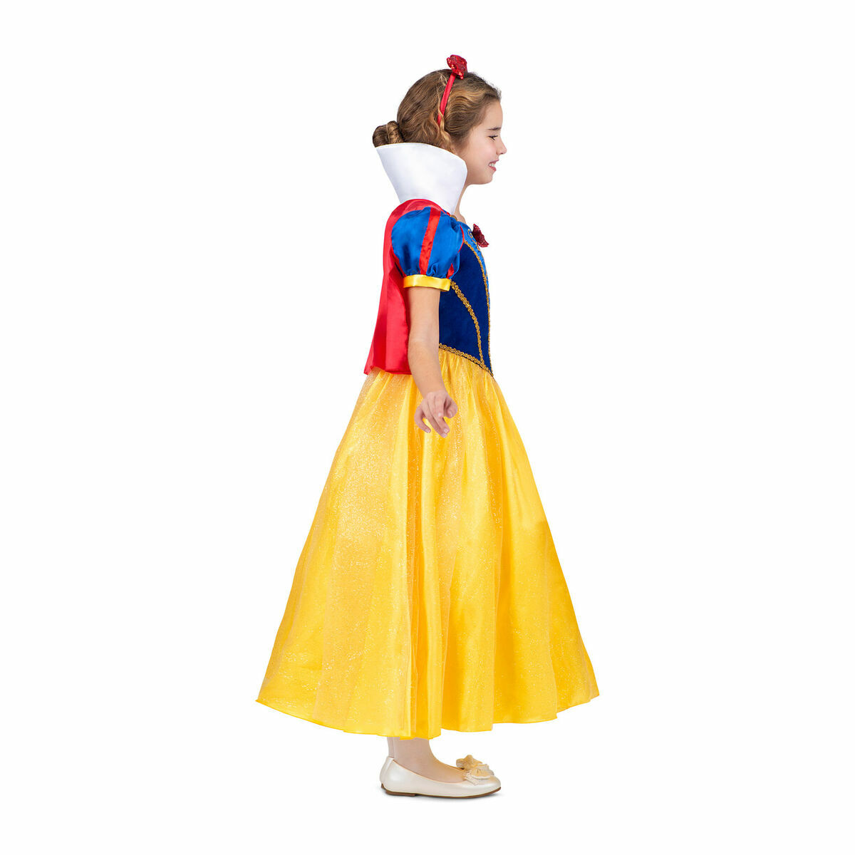 Maskeraddräkt vuxna My Other Me Kvinna från skogen Prinsessa Gul Blå - 13