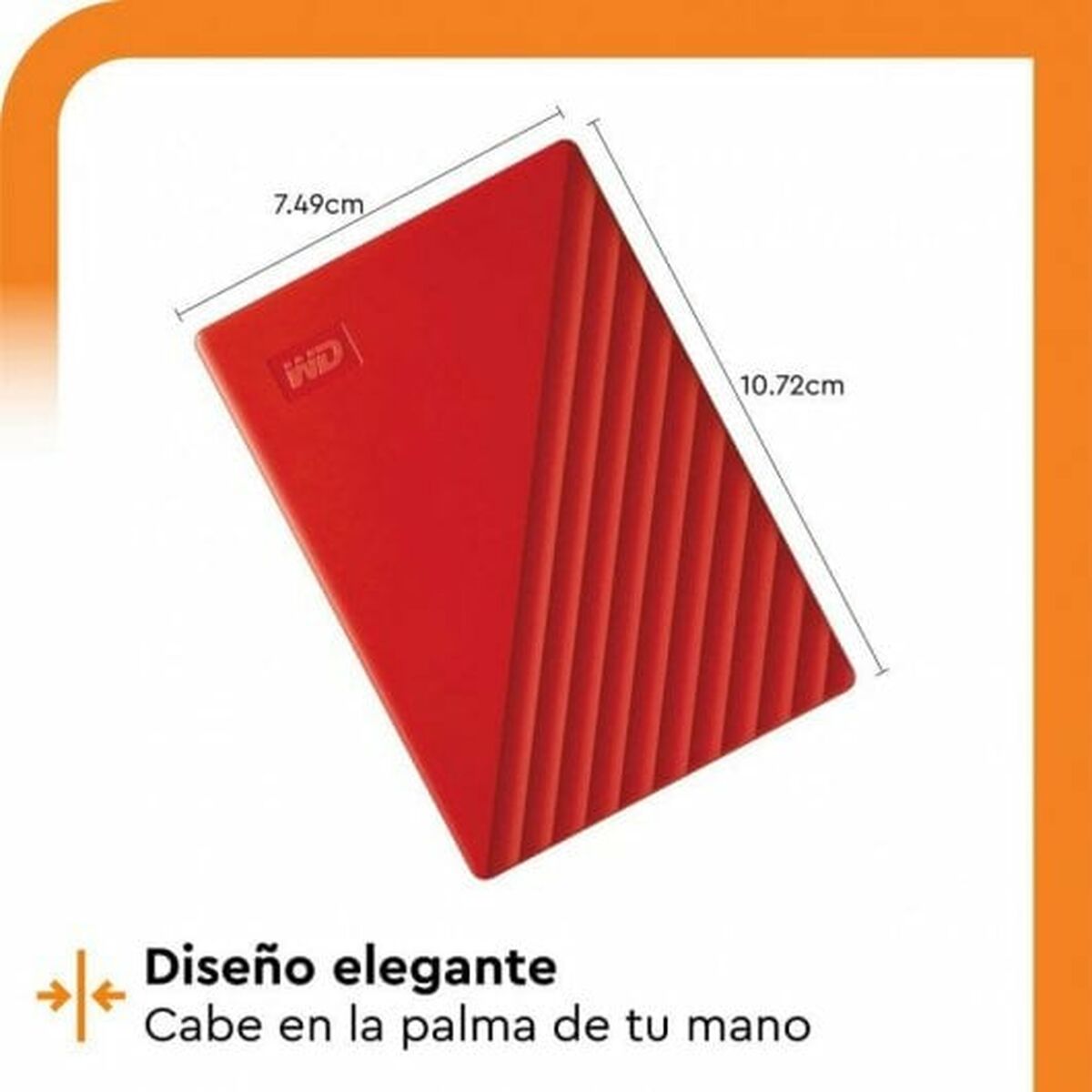 Hårddisk Western Digital My Passport 2 TB SSD - 2
