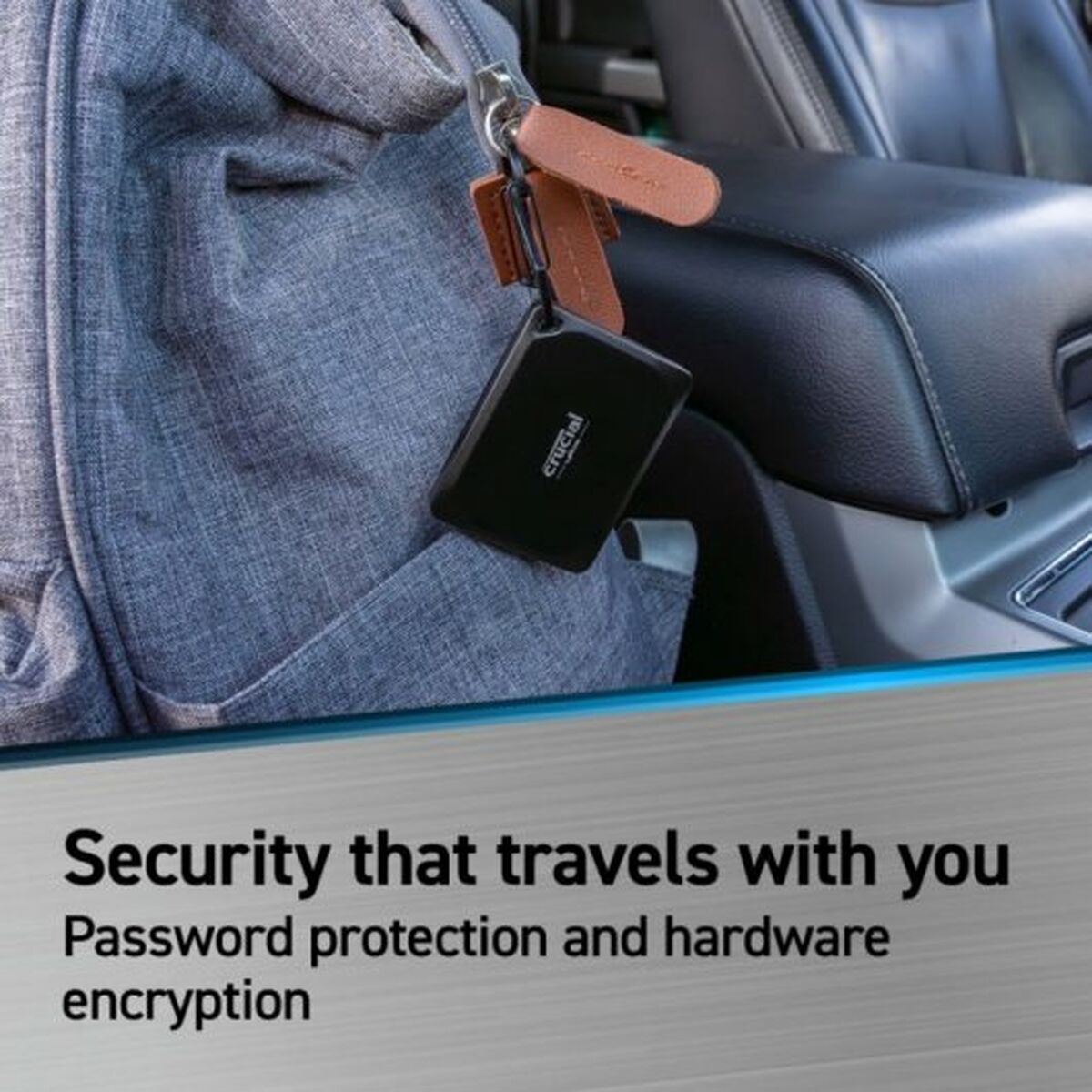 Hårddisk Crucial 4 TB - 7