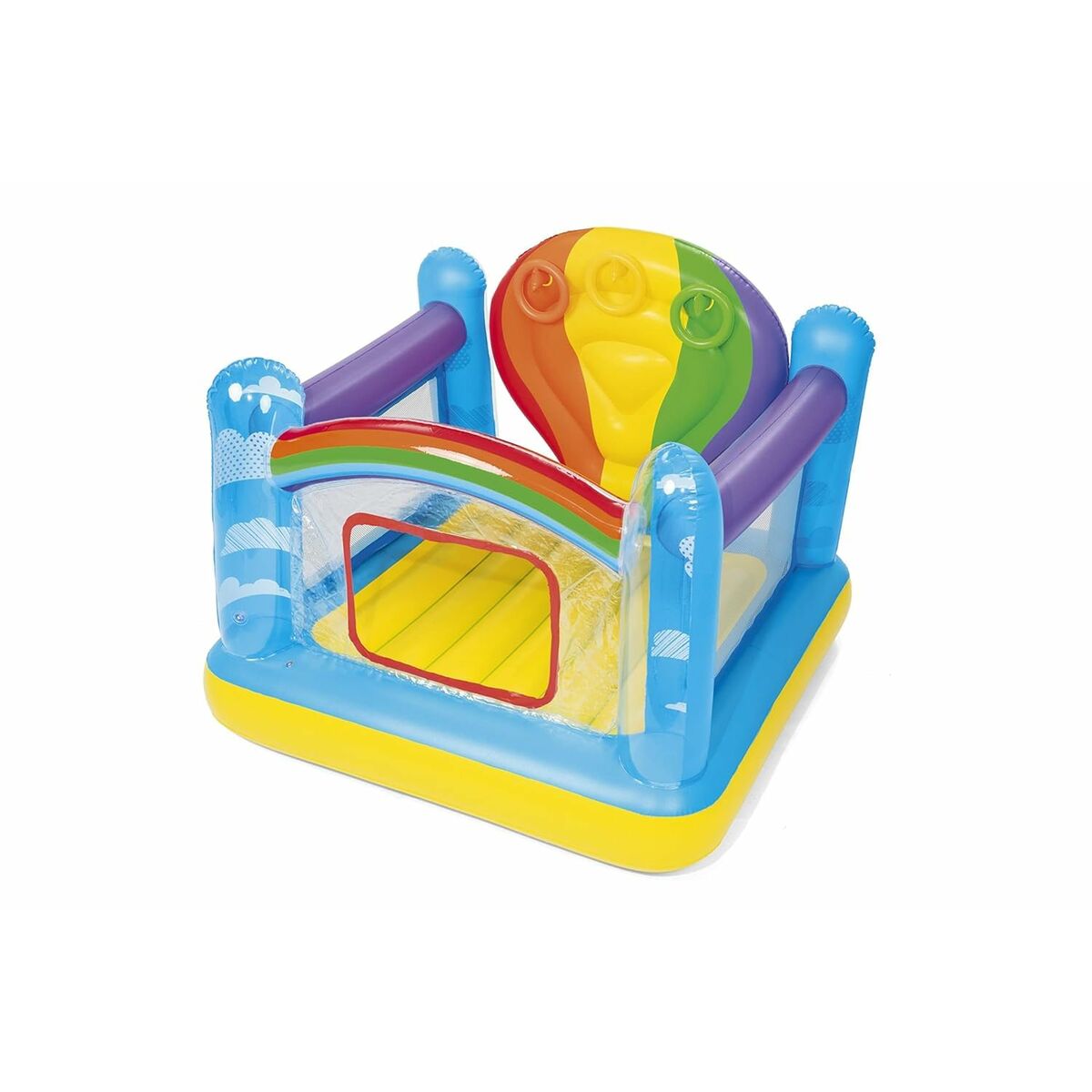 Bestway Hoppborg Inflatable Spellek Ringar 175x173x137 cm +3 År Trädgård 52269 - 5