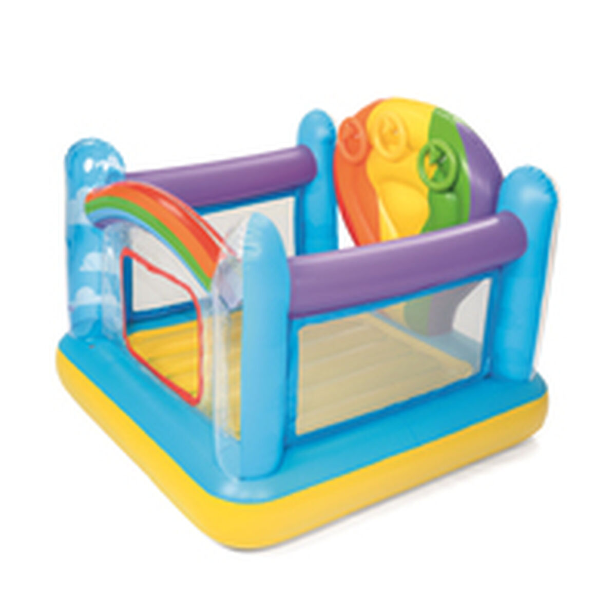 Bestway Hoppborg Inflatable Spellek Ringar 175x173x137 cm +3 År Trädgård 52269 - 6