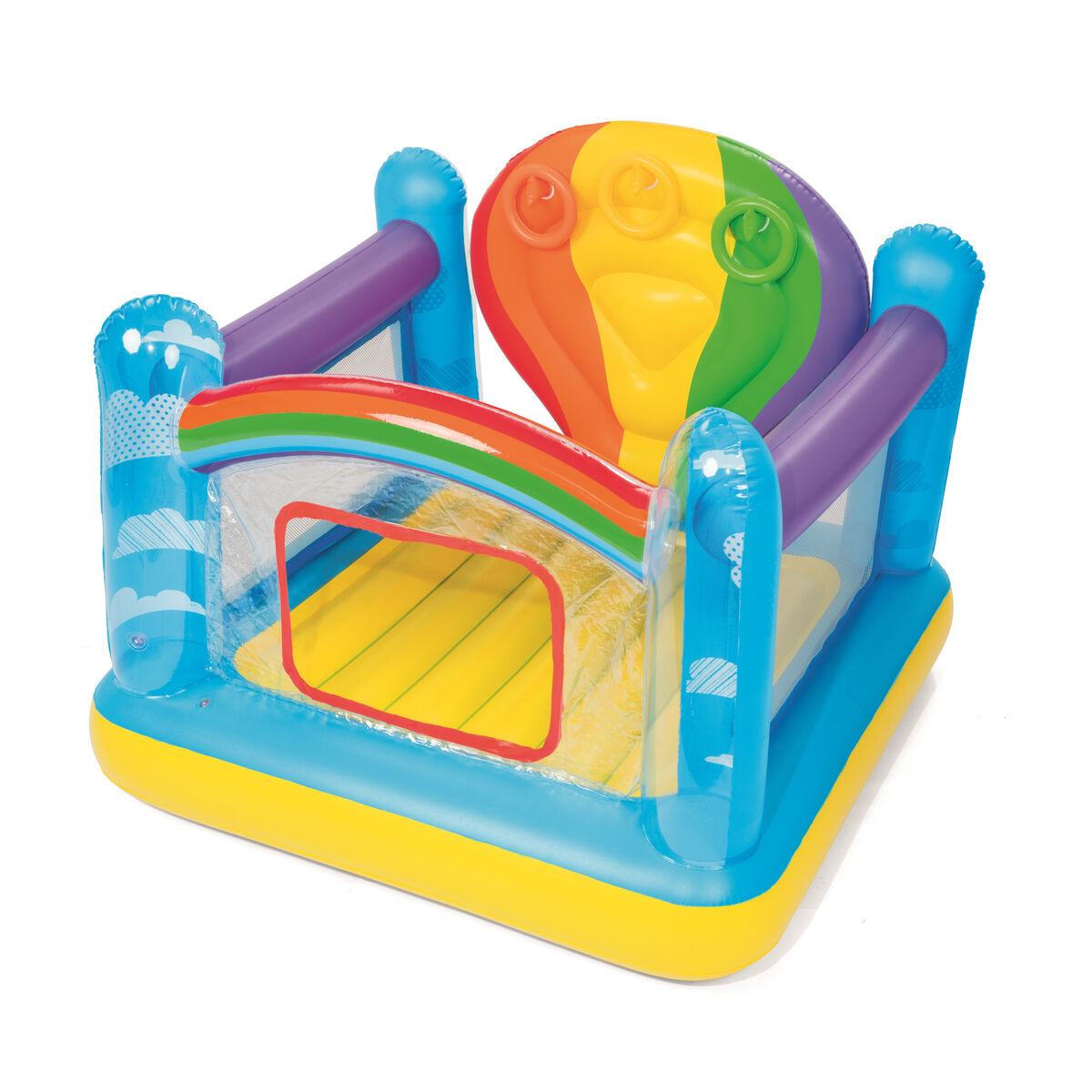 Bestway Hoppborg Inflatable Spellek Ringar 175x173x137 cm +3 År Trädgård 52269 - 4