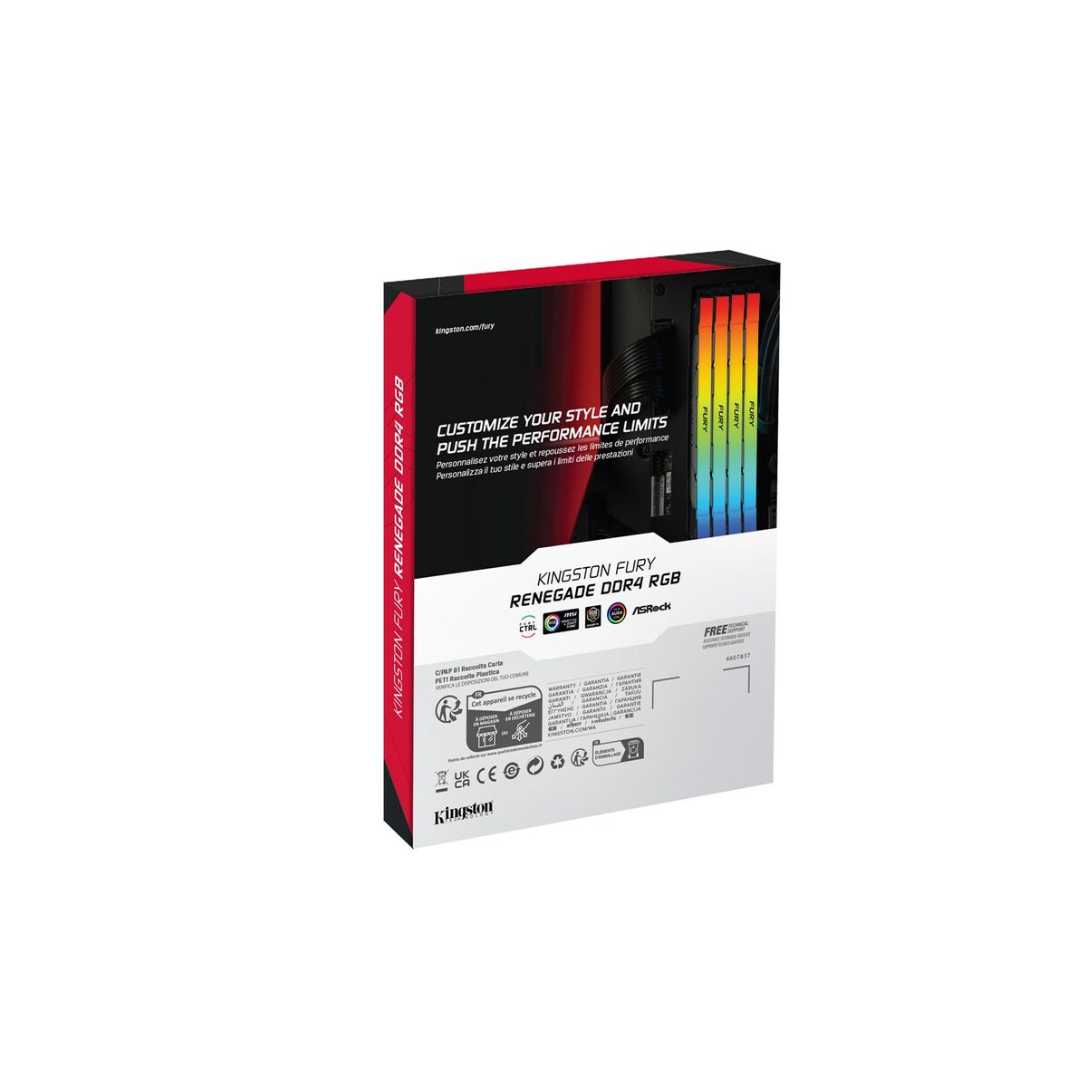 RAM-minne Kingston KF436C16RB2AK2/16 16 GB DDR4 3600 MHz CL16 - 5