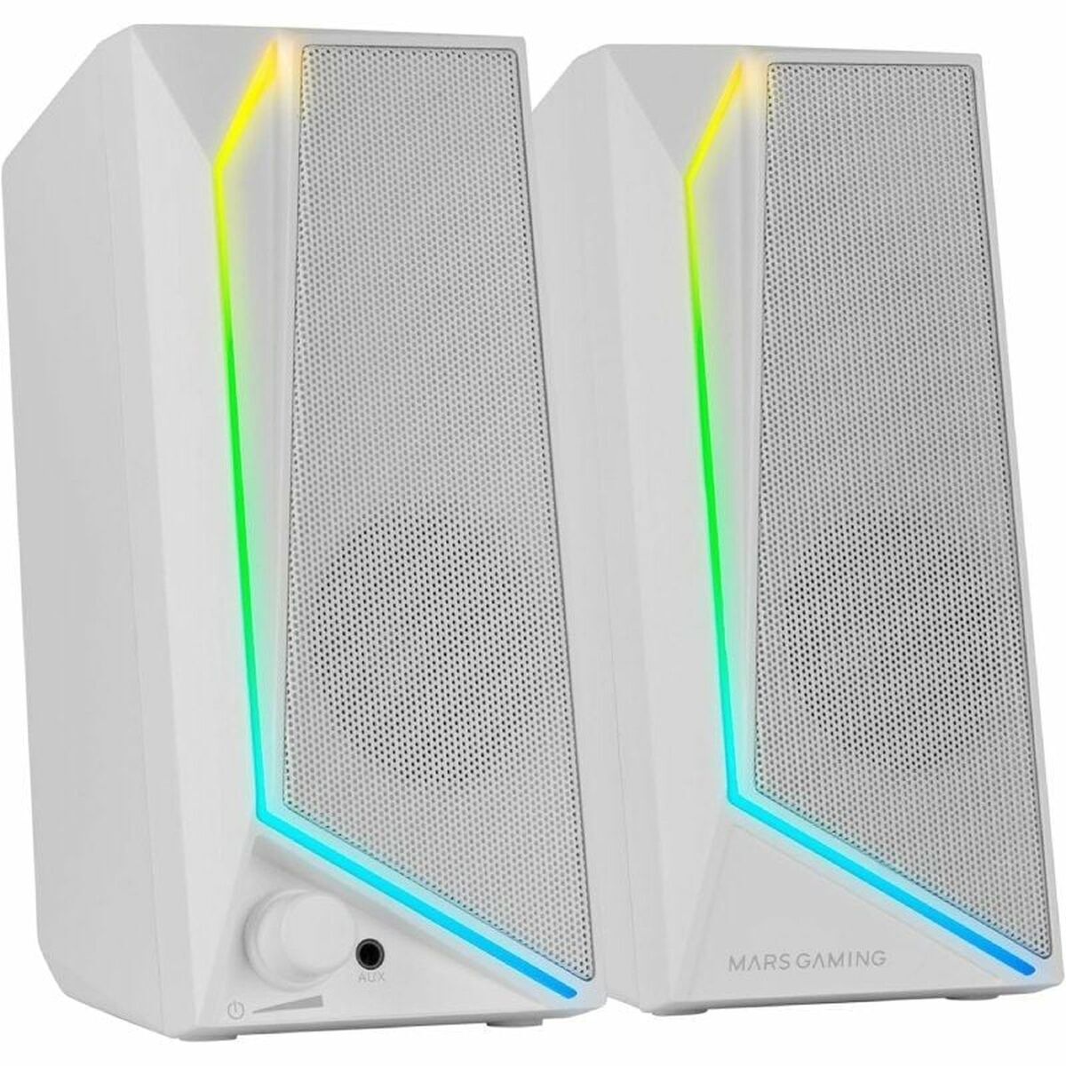 PC-högtalare Mars Gaming MS72W Vit 15 W 4 W