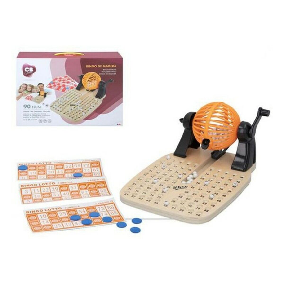 Bingo CB Games Colorbaby 28815 Trä Plast - 3