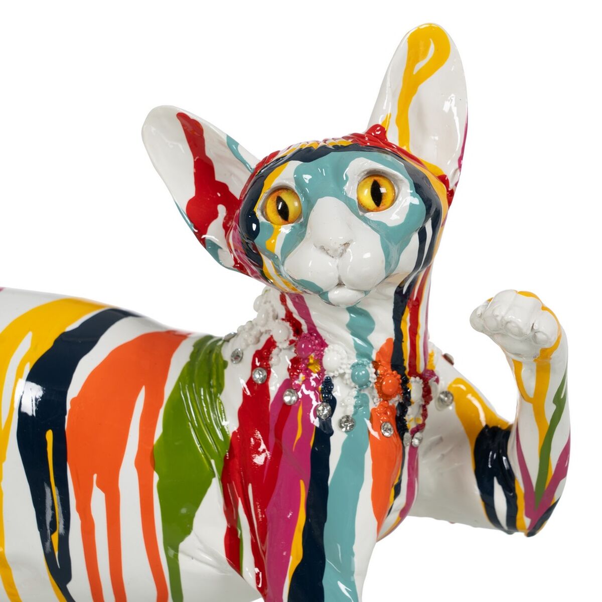 Prydnadsfigur Katt 32 x 13 x 28,5 cm - 2