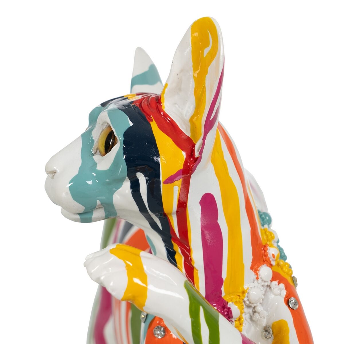 Prydnadsfigur Katt 32 x 13 x 28,5 cm - 5