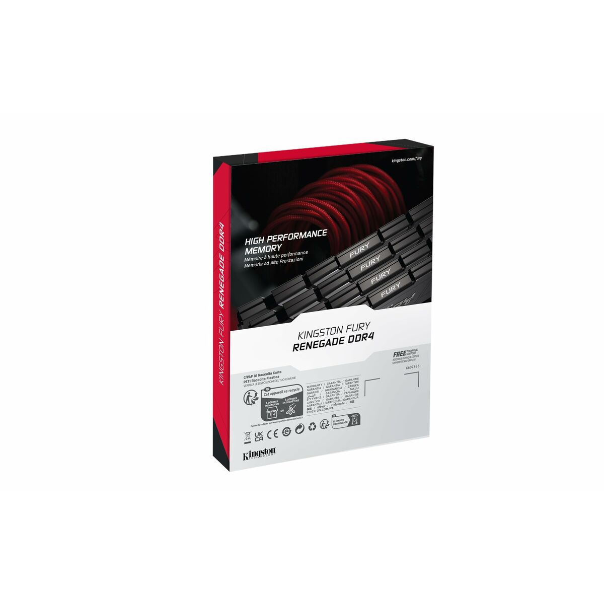 RAM-minne Kingston KF432C16RB12/16 16 GB DDR4 3200 MHz CL16 - 4
