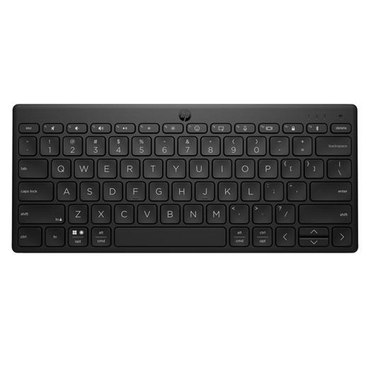 Bluetooth Tangentbord HP 692S9AA Svart Qwerty Spanska