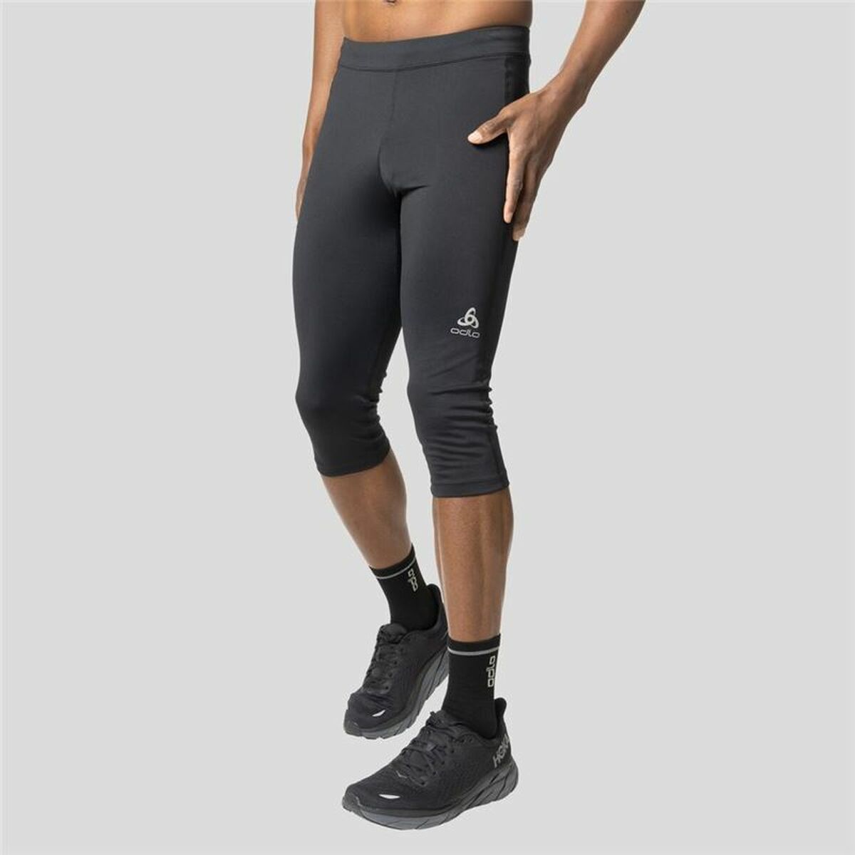 Sportleggings, Herr Odlo Essential Svart - 3