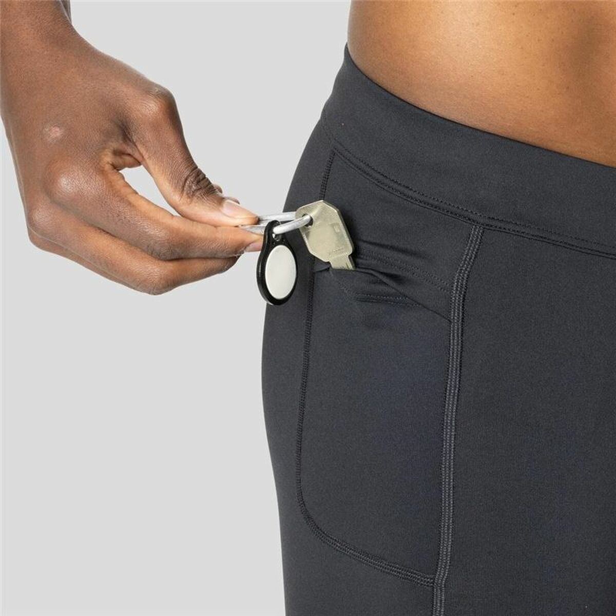 Sportleggings, Herr Odlo Essential Svart - 5