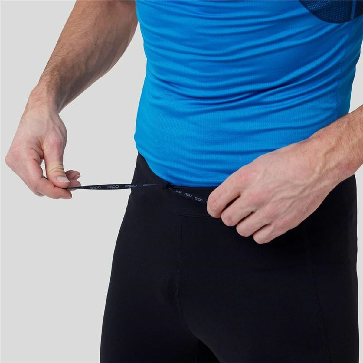 Sportleggings, Herr Odlo Essential Svart - 6