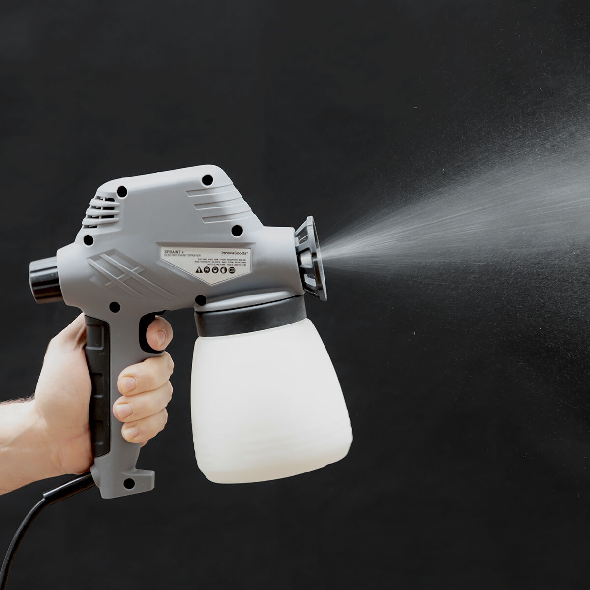 Elektrisk färgspruta (sprej) Spraint+ InnovaGoods - 34