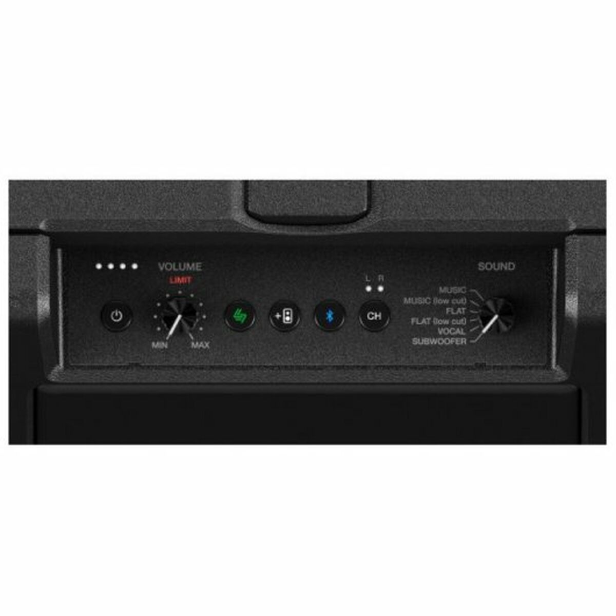 Bärbar Bluetooth Högtalare WAVE-EIGHT Svart - 7