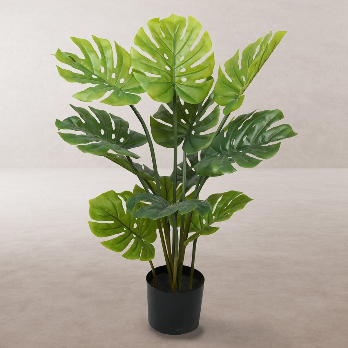 Dekorativ växt Polyuretan Cement Monstera 120 cm - 2