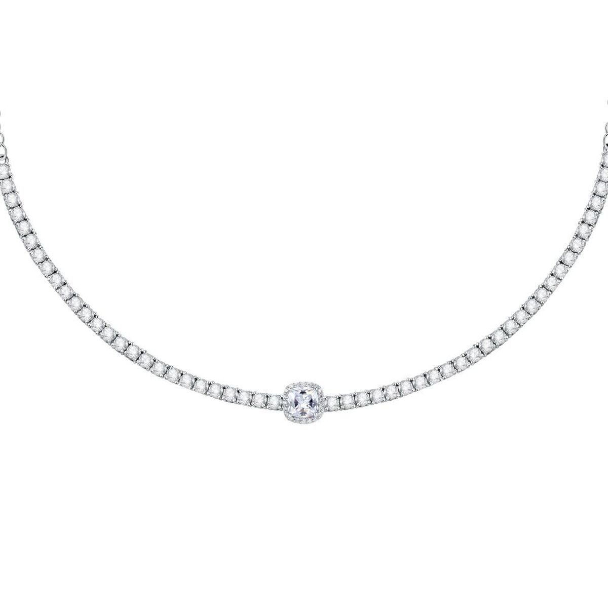 Damhalsband Morellato SAIW107 Silvrig