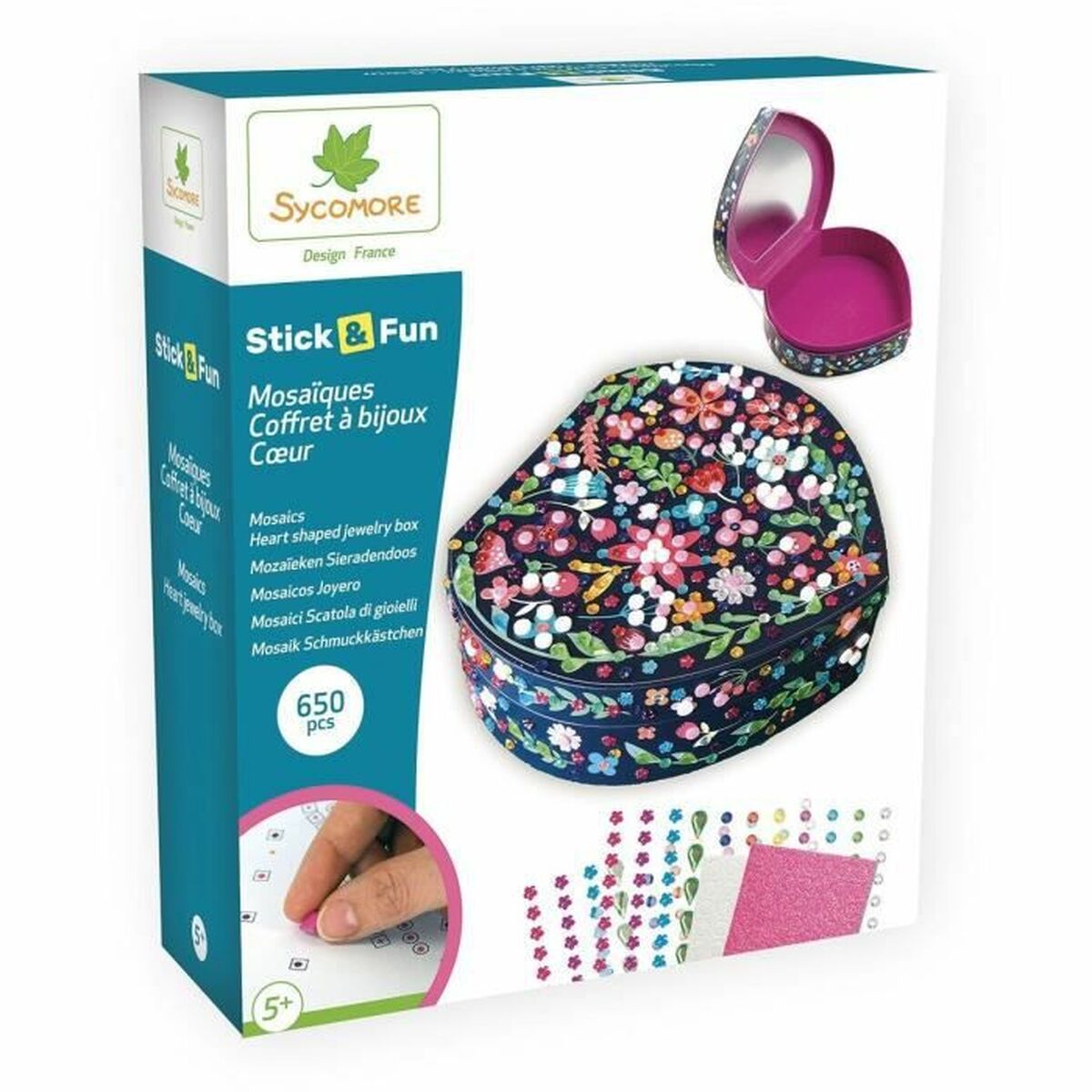Craft Game Sycomore Set med klistermärken
