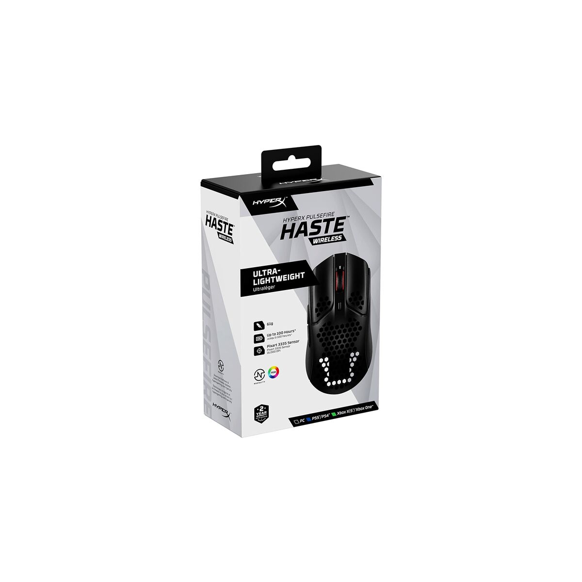 Mus Hyperx Pulsefire Haste 4P5D7AA Svart - 6