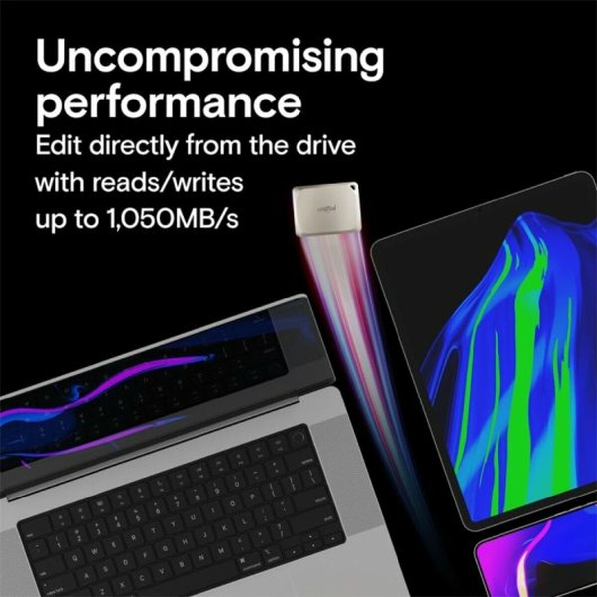 Extern Hårddisk Crucial X9 Pro 1 TB SSD - 5