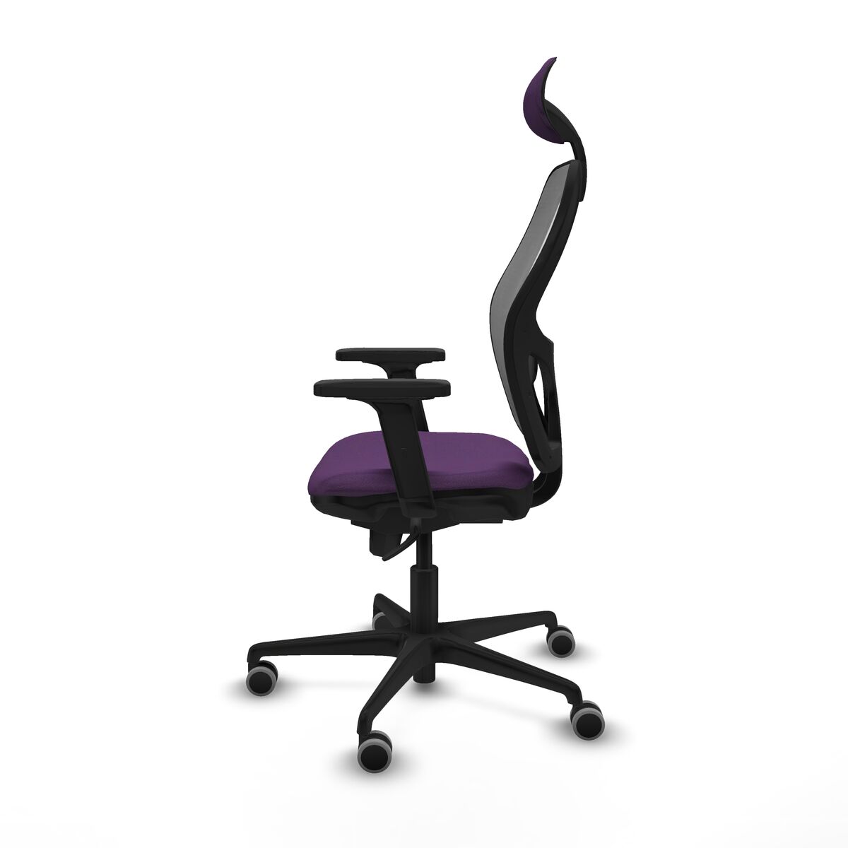 Kontorsstol med nackstöd Piqueras y Crespo 2D036G1 Purpur - 3