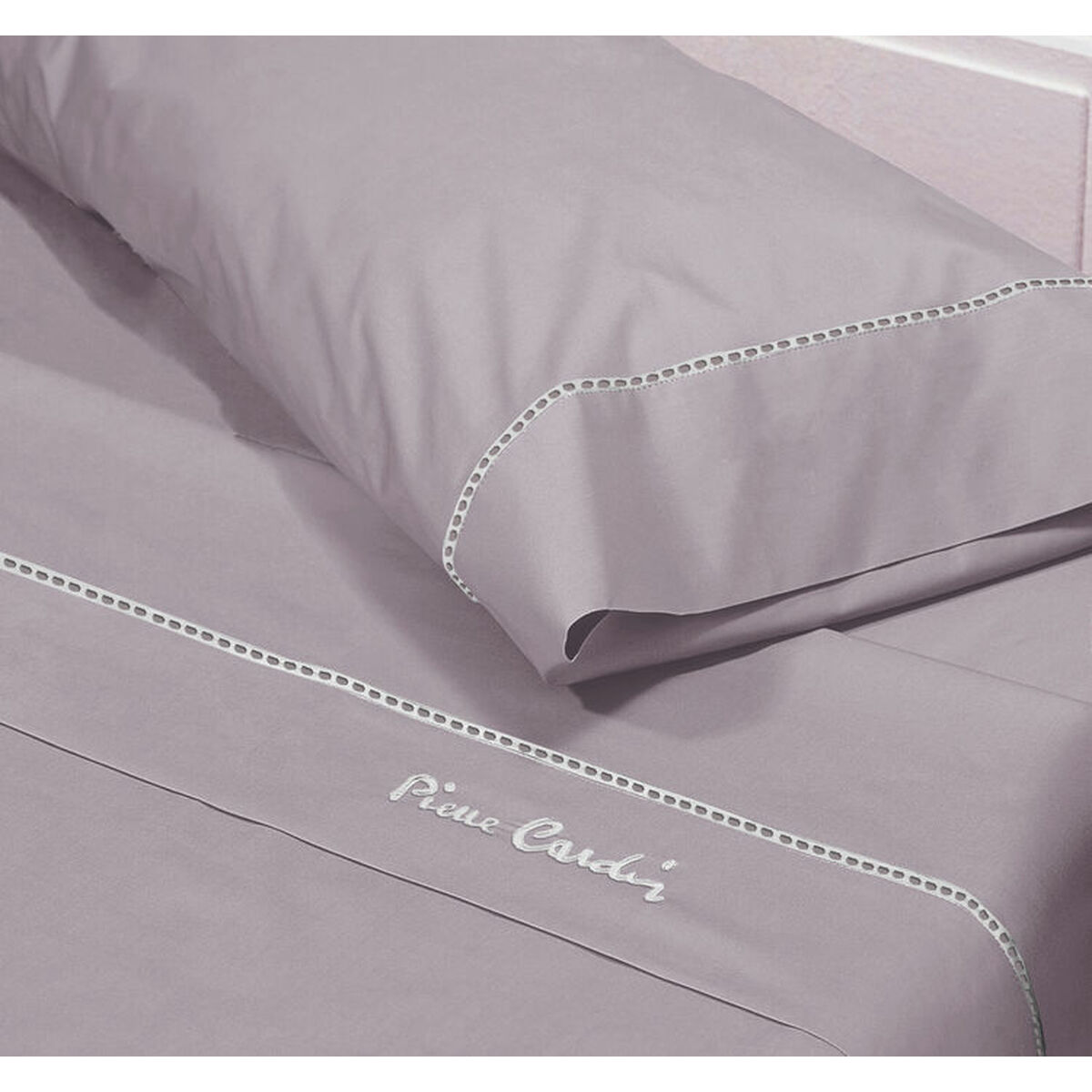 Bäddset Pierre Cardin ARCADIA Malva-färg Säng 105 - 2