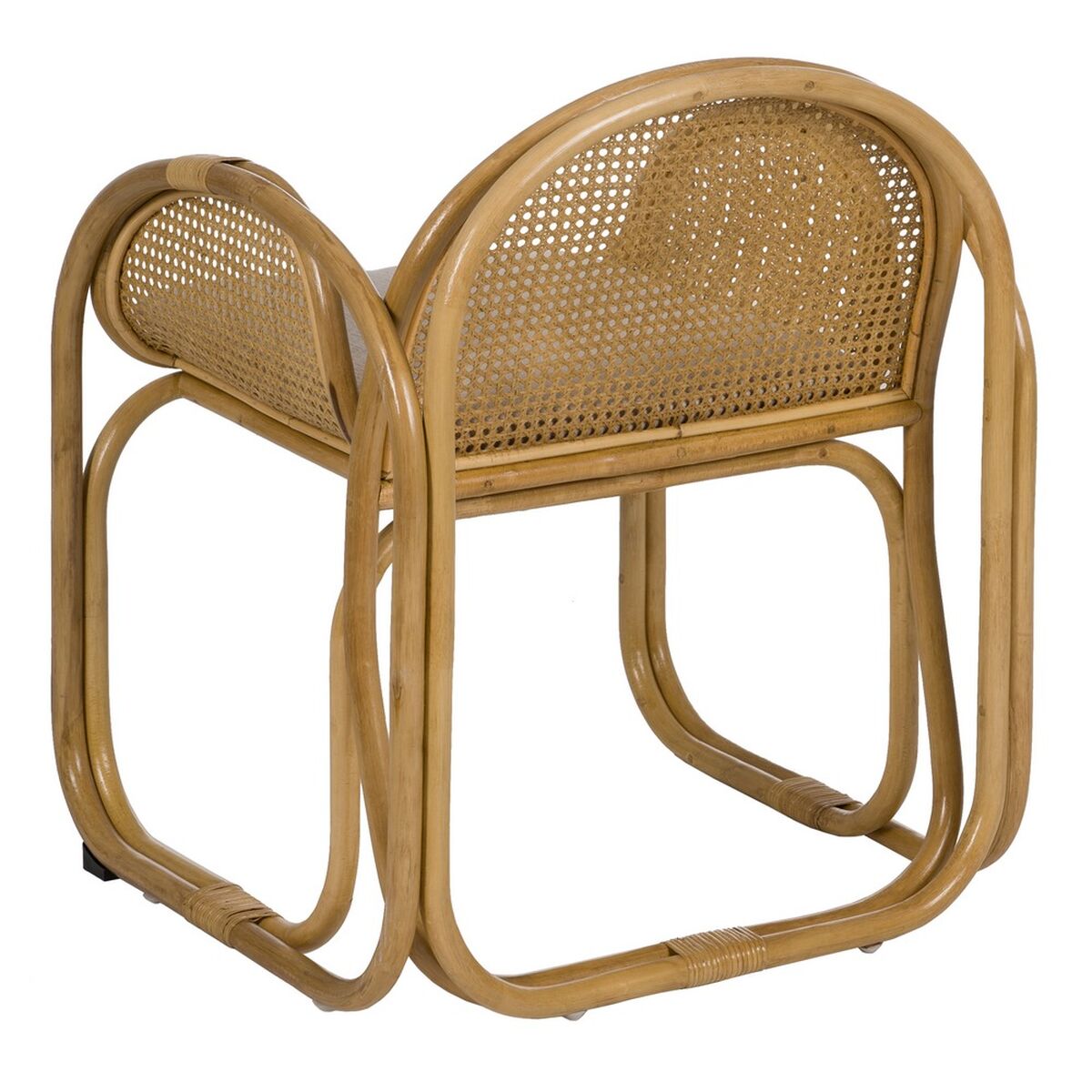 Fåtölj Naturell Rattan 63,5 x 58 x 77 cm - 4