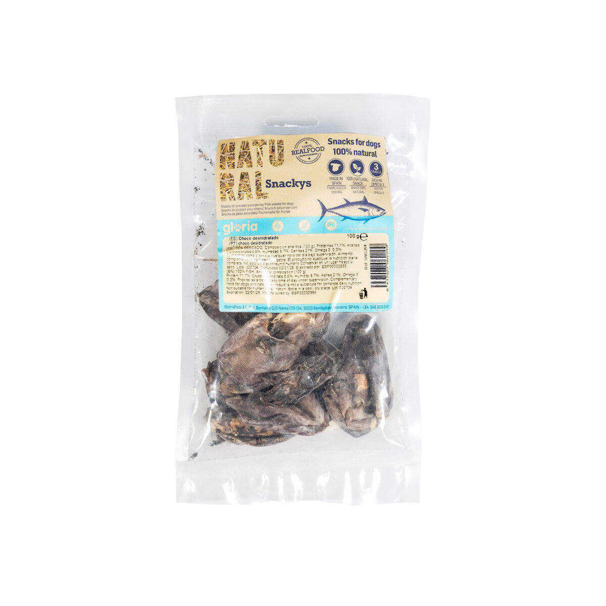 Våt mat Snackys Fisk 600 g