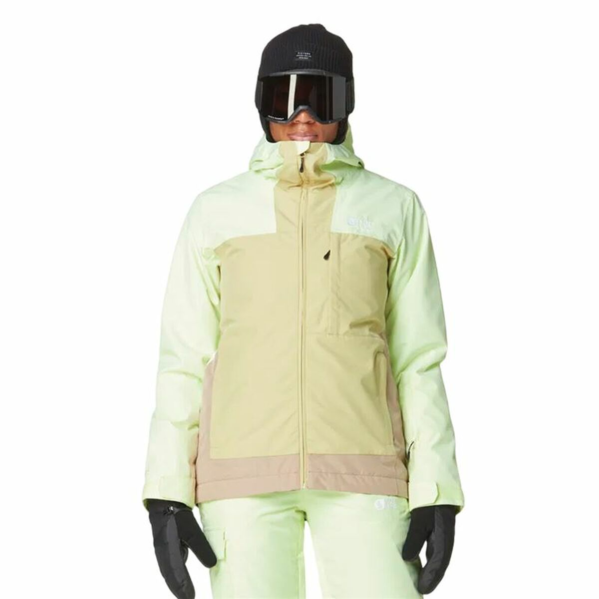 Skidjacka Picture Seakrest Jkt C Lime Cream Hemp Roebuck - 3
