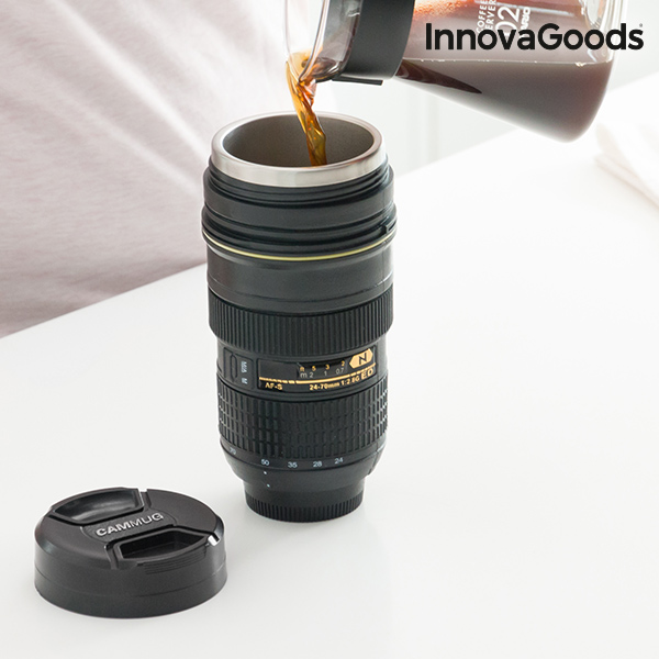 Termosmugg med lock InnovaGoods - 4