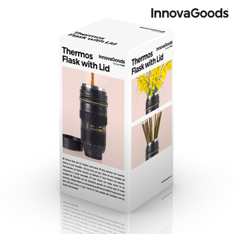 Termosmugg med lock InnovaGoods - 11