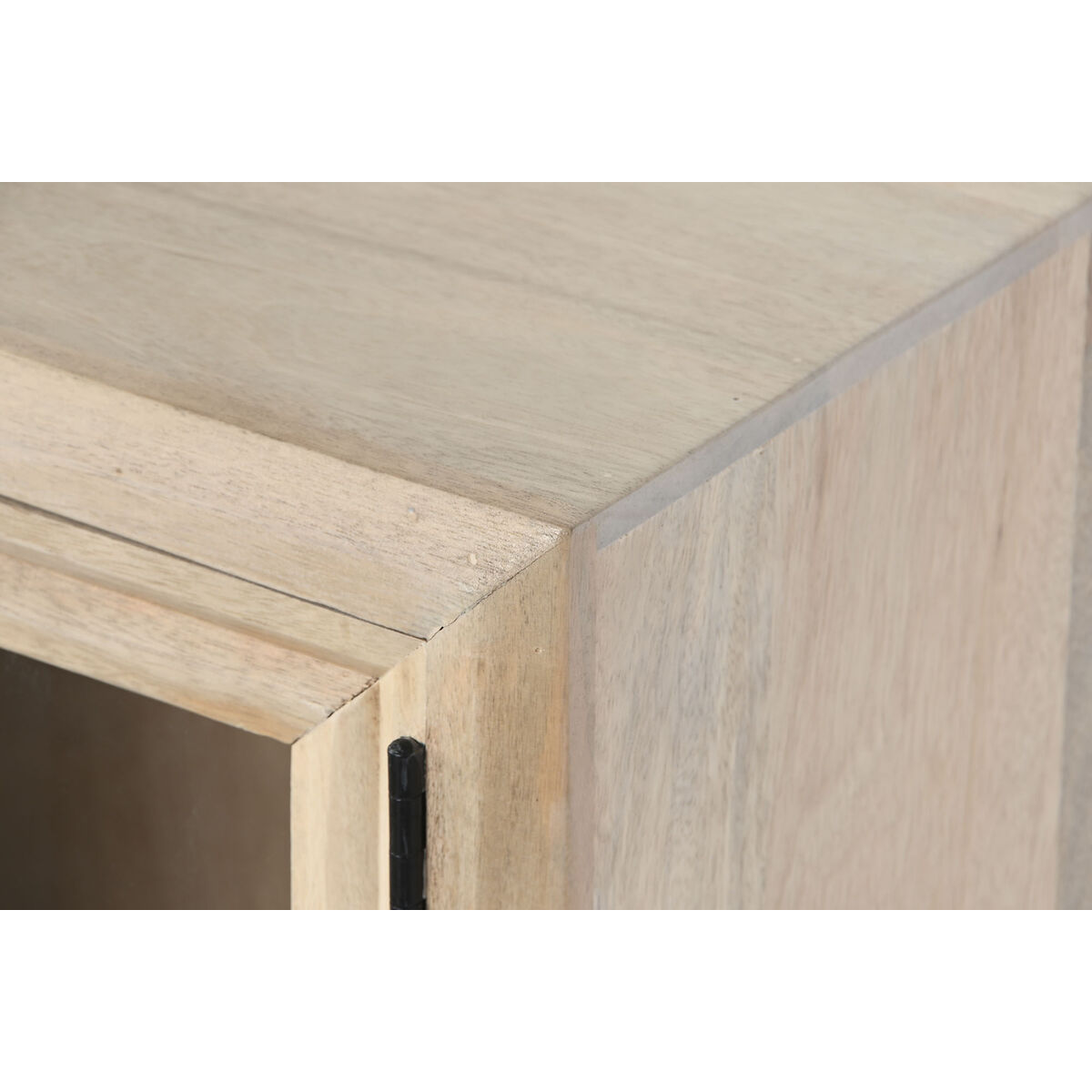 TV-möbler Home ESPRIT Naturell Glas Mangoträ 135 x 35 x 52 cm - 11