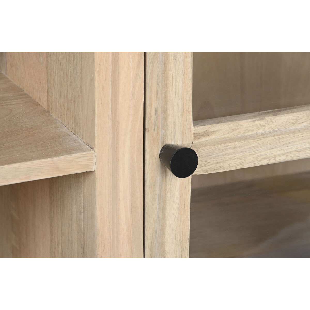 TV-möbler Home ESPRIT Naturell Glas Mangoträ 135 x 35 x 52 cm - 13
