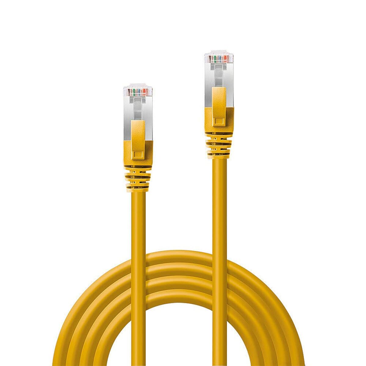 Kabel RJ45 Kategori 5 FTP Styv LINDY 45986 Gul 10 m 1 antal - 2