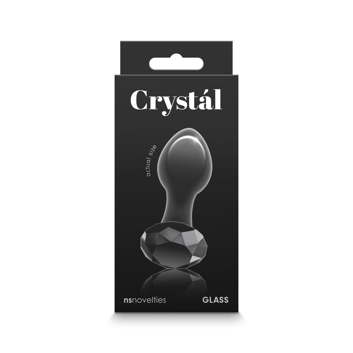 Analplugg NS Novelties Crystal (by NSN) Svart - 3