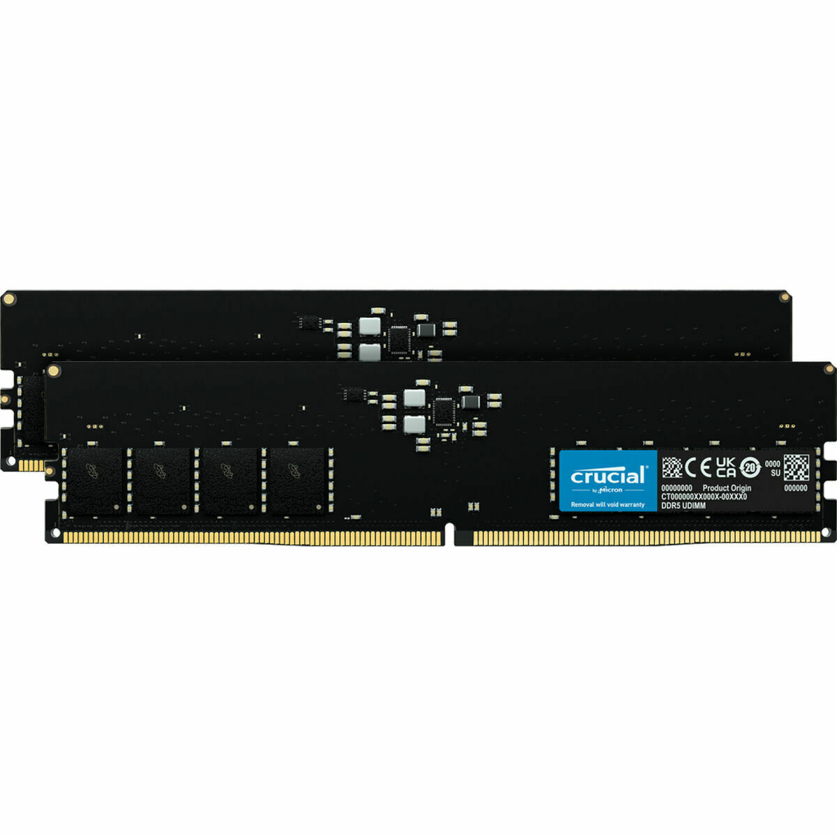 RAM-minne Crucial CT2K16G48C40U5 DDR5 4800 MHz 32 GB CL40