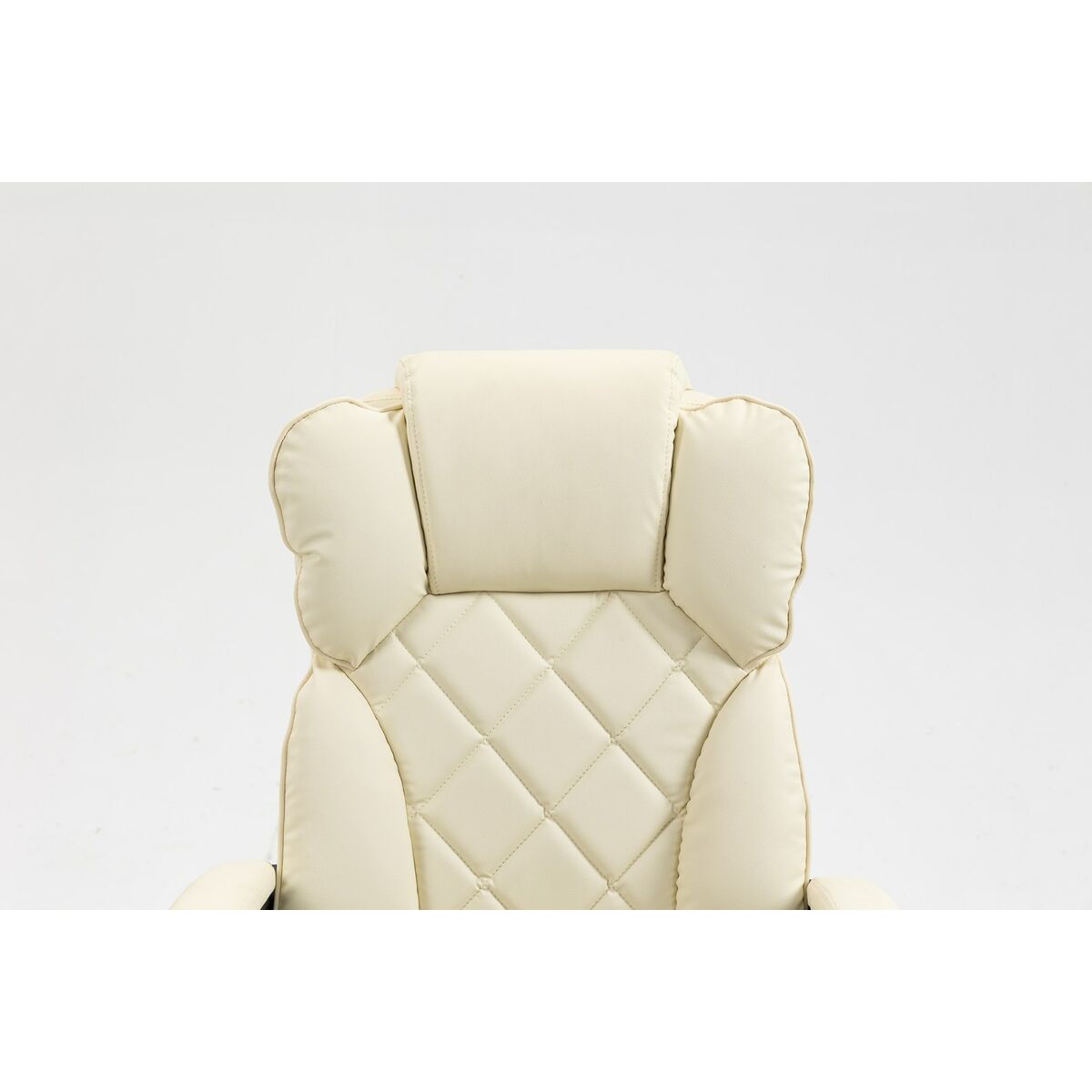 Kontorsstol Activejet YK7416 BE Svart Beige Silvrig