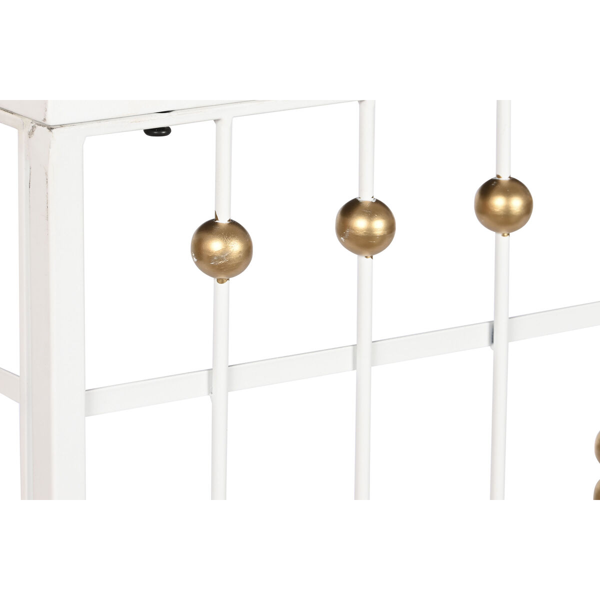 Mottagare Home ESPRIT Vit Gyllene 120 x 40 x 80 cm - 9