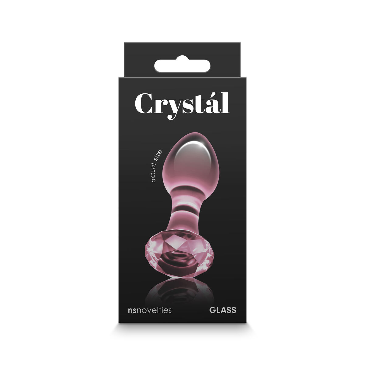 Analplugg NS Novelties Crystal (by NSN) Rosa - 3