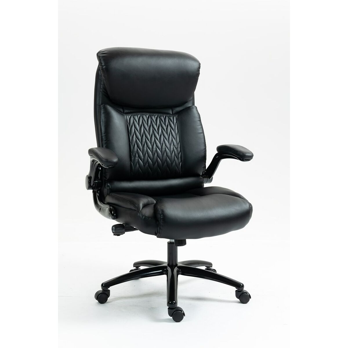 Kontorsstol Activejet YK7406-1 BK Svart 1 Delar - 3